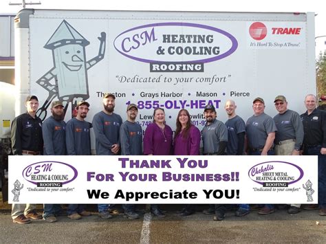 csm heating cooling & roofing